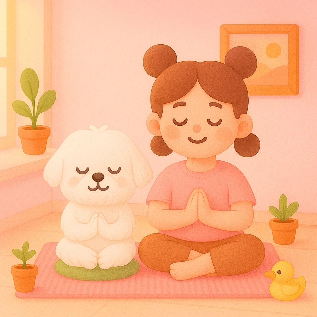 《與毛孩的共感療癒》冥想引導音檔＋日常練習手冊